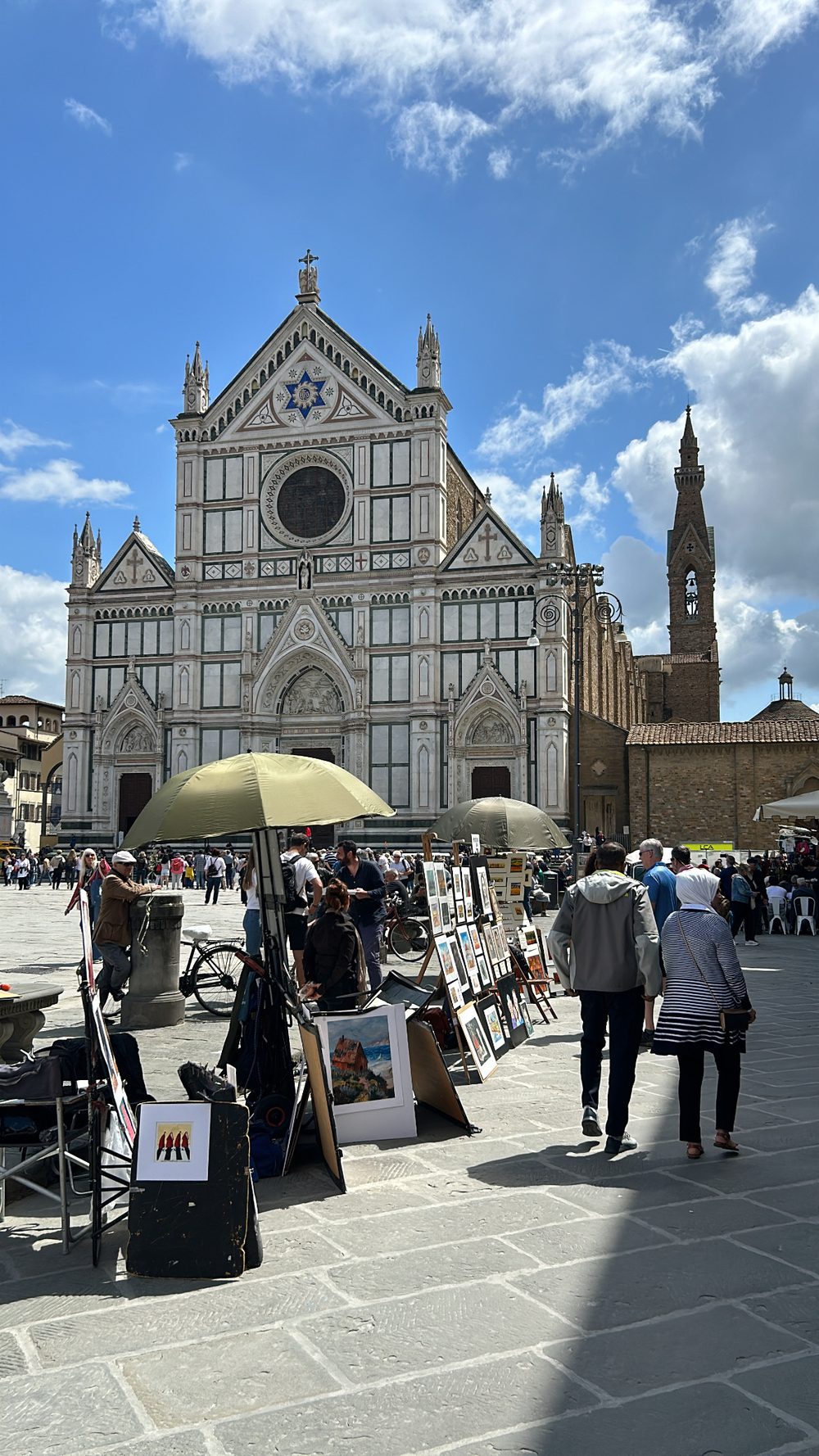 La basilique Santa Croce à Florence