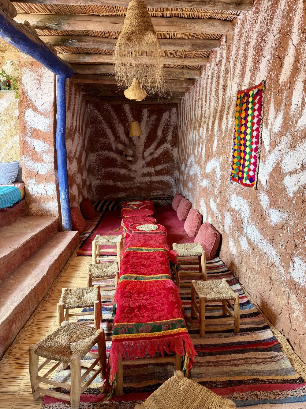 Une table traditionnelle marocaine